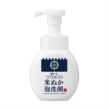 【5%OFF】江戸こすめ メイクも落とせる米ぬか泡洗顔